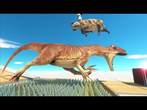 Hanging Food Above Spike Floor - Animal Revolt Battle Simulator