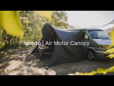 qeedo | Air Motor Canopy - Das aufblasbare Busvorzelt 🚌 - Teaser