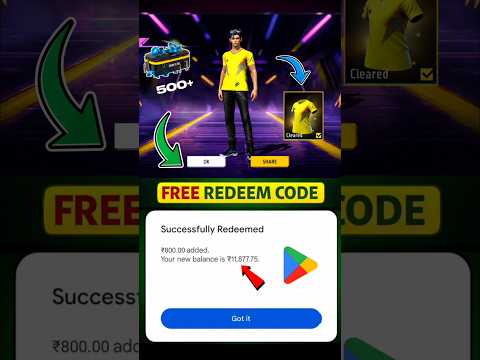 Free Redeem Code 500 | Google Play Store Redeem Code | How to Get Free Redeem Codes 2026 #redeemcode