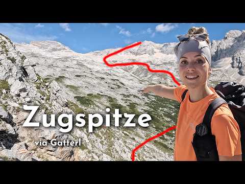 Zugspitze (2,962 m) - Easiest hike to the summit via Gatterl