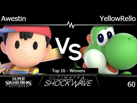 USW 60 - TLOC | Awestin (Ness) vs YellowRello (Yoshi) Top 16 - Winners - SSBU