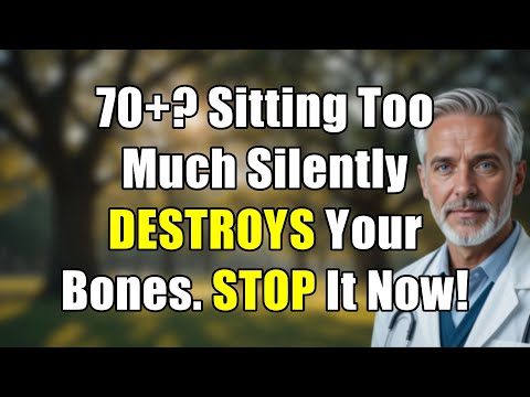 WARNING 70+: How Sitting Too Much DESTROYS Your Bones!