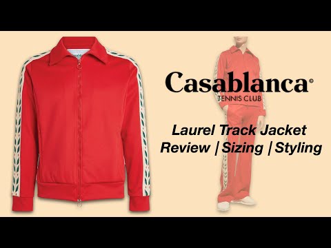 Casablanca Track Jacket Review & Styling | Casablanca Tennis Club
