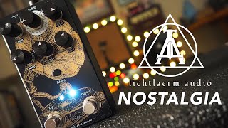 Video thumbnail for Lichtlaerm Audio // Nostalgia Chorus Vibrato Double Tracker Lofi Ring Modulator (Demo) by Pedal of the Day