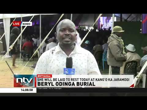 Late Beryl Odinga is set to be laid to rest at Kang’o ka Jaramogi in Bondo