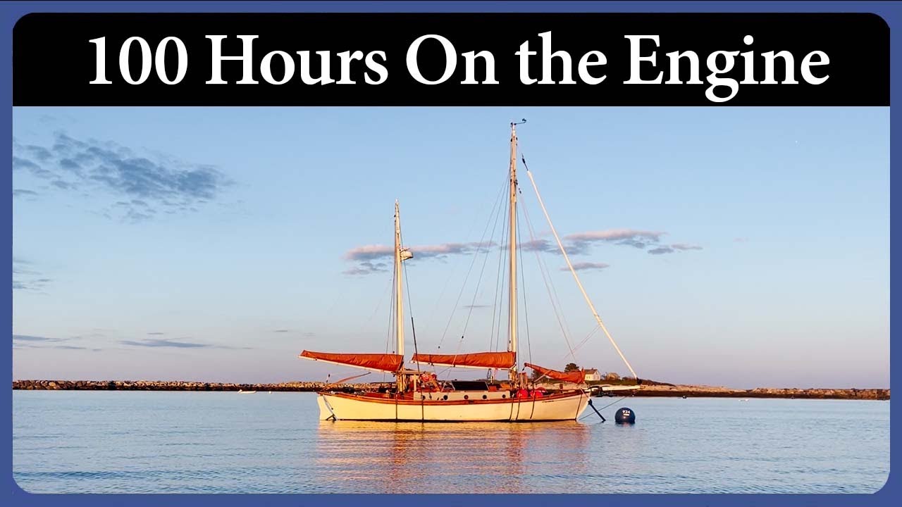 100 Hours on the Engine In Our 1st Year - Episode 315 - Acorn to Arabella: Journey of a Wooden Boat