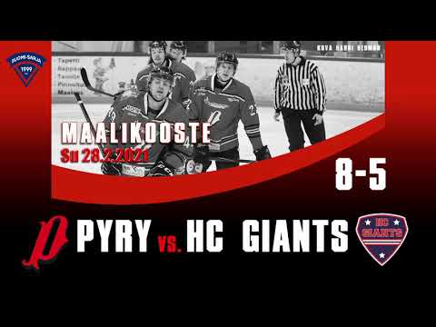 Pyry - Hc Giants kooste 28.02.2021