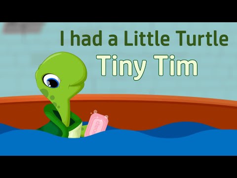Tiny Tim Song | I  had a Little Turtle | Kids Songs