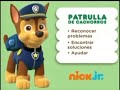 RARO Currículum Board De Paw Patrol NickJr 2014 2015
