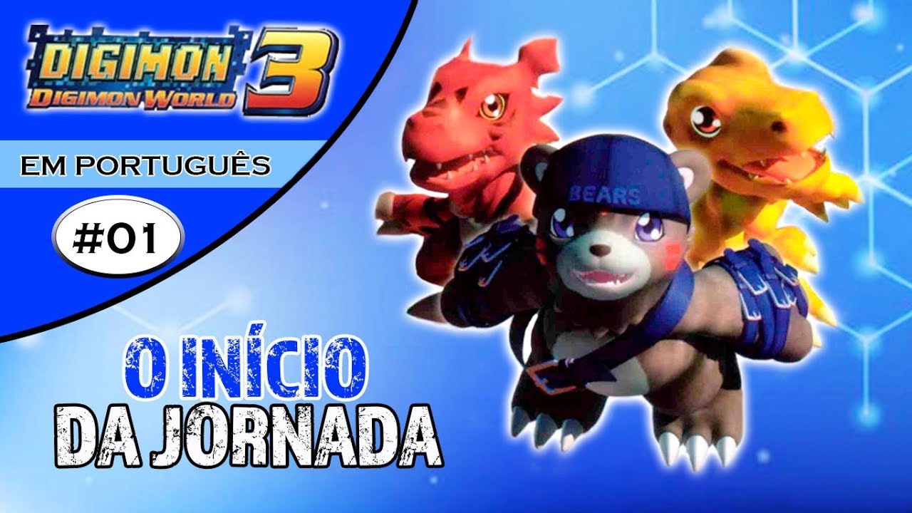 Digimon World 3 #01 - O início da Jornada! (PS1 Gameplay Português PT-BR)