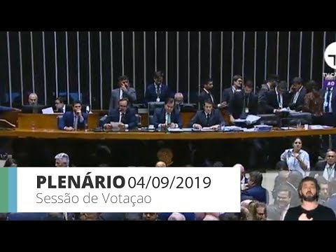 Plenário - Sessão de votação - 04/09/2019 - 20:28