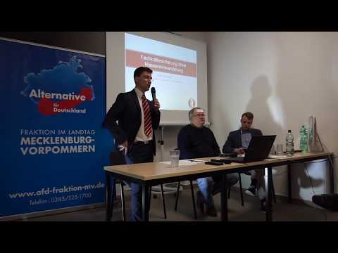 Vortrag von Felix Menzel zum Bürgerdialog der AfD-Fraktion am 12.03.2019