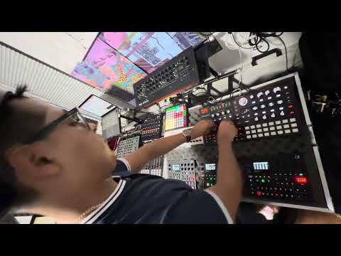 Techno Jam Elektron Hybrid Hardware/Daw 110325