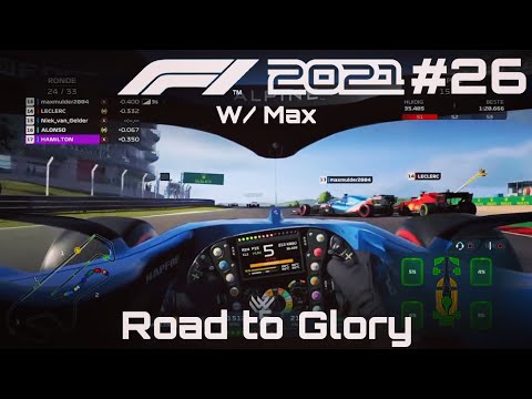Met een onstabiele auto de finish proberen te halen | F1 2021 - Road to Glory #26: Portimão