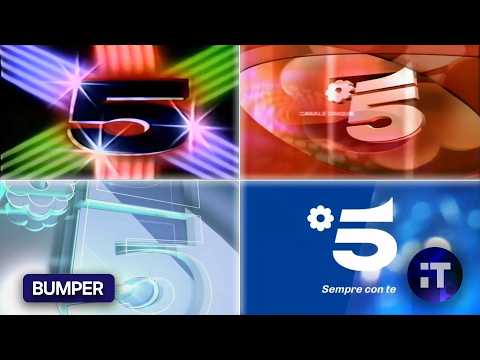 Raccolta bumper - Canale 5 (1980-2024)
