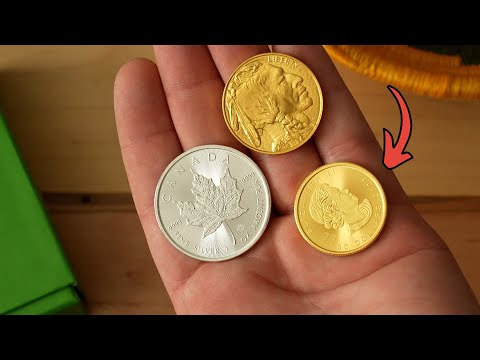 Canada 1oz Gold Maple is SOOO SMALL!