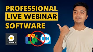 GoBrunch - Best Live Webinar Software | Zoom & Google Meet Alternative | Passivern