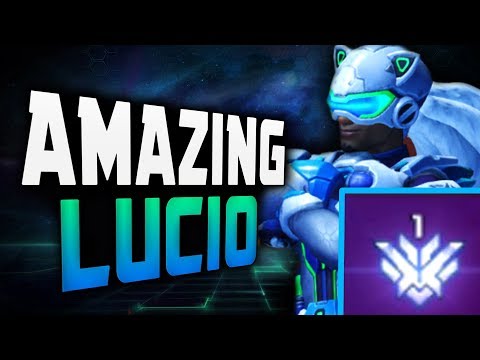 ASTRO BEST PLAYER IN THE WORLD?! LUCIO [ OVERWATCH SEASON 14 TOP 500 ]