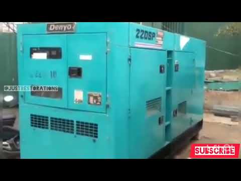 Denyo 220SP / 220kVa | Japanese Diesel Generator Set | Immaculate Condition | #KGBMI00059 | Mp4