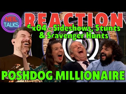 CLASSIC QI REACTION Series S Ep 4 XL - Sideshows, Stunts & Scavenger Hunts (Gyles, Nish & Rosie)