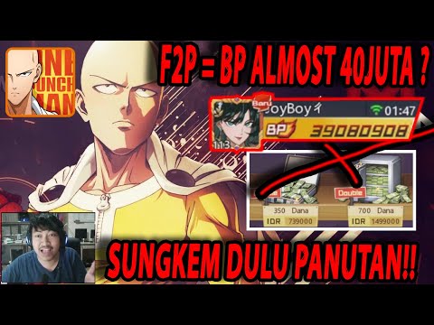 🔥🔥AKUN DEWANYA FREE PLAYER BP HAMPIR 40JUTA [SERVER 12 NIH BOS] - ONE PUNCH MAN:The Strongest