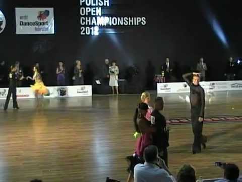Oskar Dziedzic Klaudia Iwańska Polish Open Championships 2012 Youth la