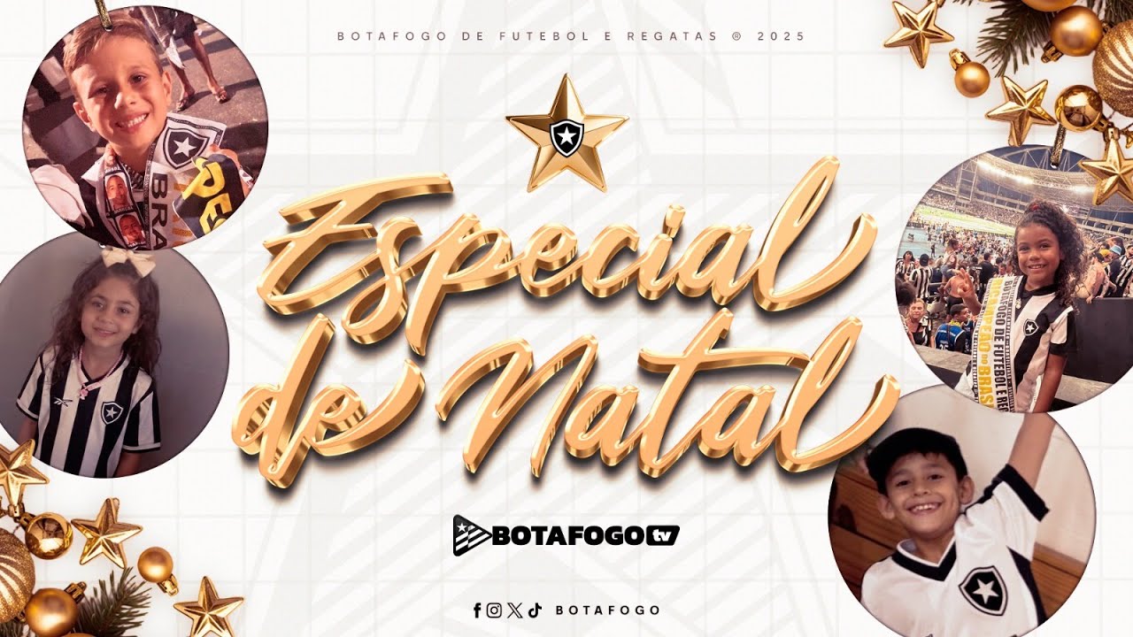 VÍDEO | Botafogo TV faz especial de Natal com Alexander Barboza de Papai Noel