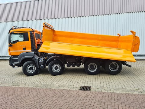 MAN TGS 35.500 8X4 BB, Intarder, Bordmatik