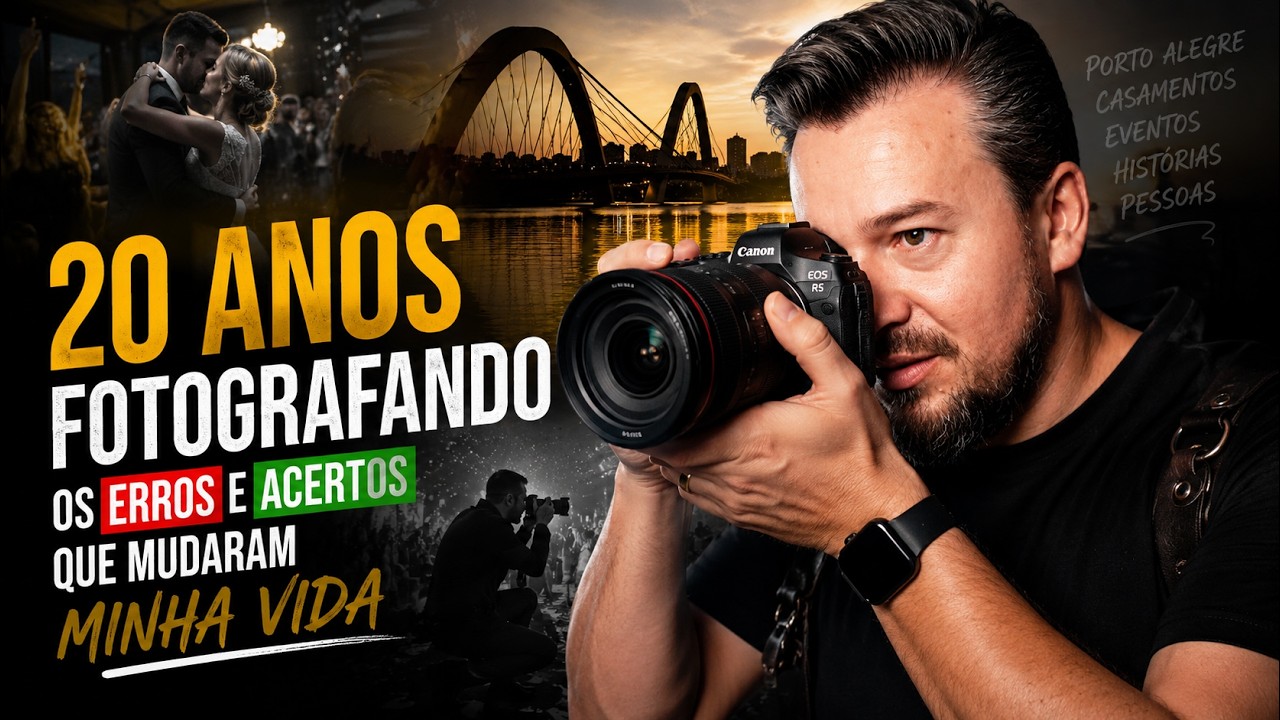 A Verdade Sobre Viver de Fotografia por 20 Anos | Os Erros e Acertos Que Mudaram Minha Vida