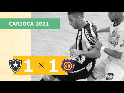 Botafogo 1 x 1 Madureira - Gols - 31/03 - Campeonato Carioca 2021
