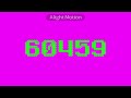 Colorful Numbers 1 To 100000 With Numbers Of Fonts