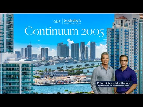 $5.395M CONTINUUM SOUTH BEACH Tour | High-Floor Corner Residence w/ Sunset Views Miami Beach Luxury