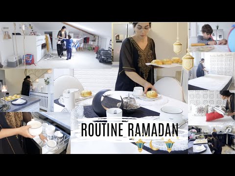 Routine Ramadan 2020 🌙 Organisation Maison - Menu simple et rapide