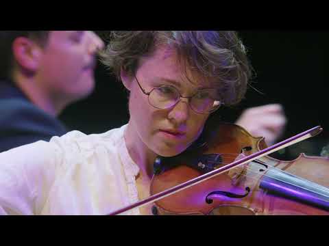 Caroline Shaw -  Live concerto for Harpsichord (piano) and strings - i giardini