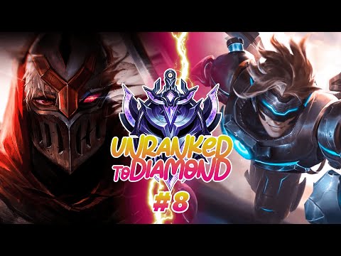 ZED MID VS EZREAL - BRONZO TO DIAMANTE #8 - LEAGUE OF LEGENDS ITA