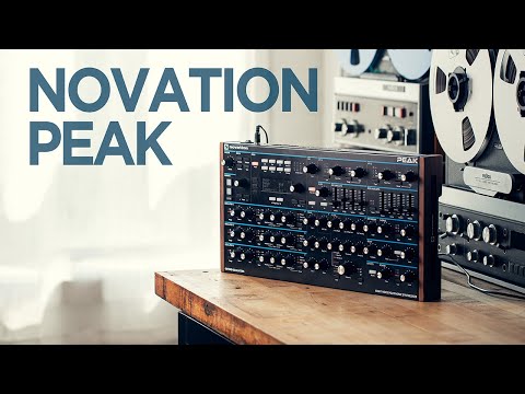 My Favorite Desktop Synth : Novation Peak // My go to for bass and lush pad sounds