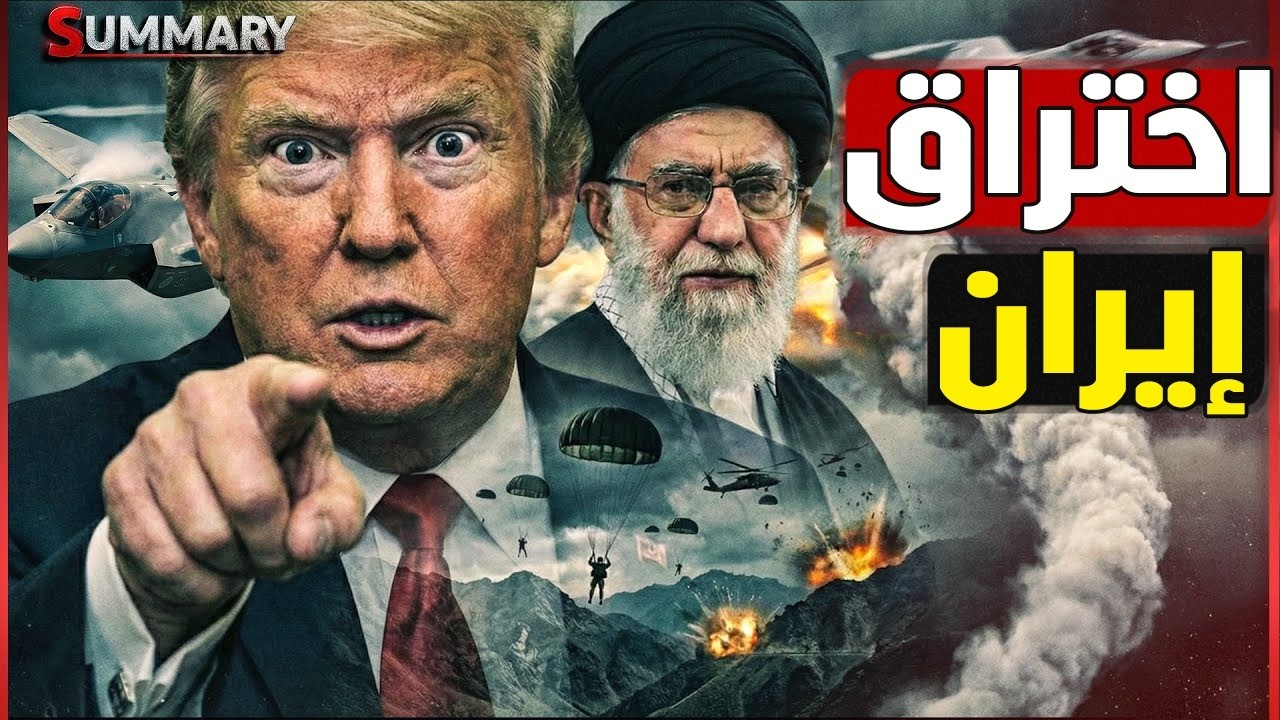 قضي الأمر | ترامب يصدر قرار ضرب إيران و يأمر الجيش الأمريكي بتنفيذ خطة “الموت