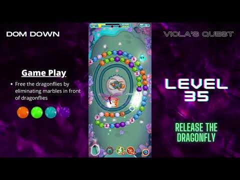 Viola's Quest 🟣🟠🔴 / Level 35 / Dom Down