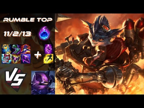 TOP Rumble vs Kennen - EU Grandmaster Patch 14.13