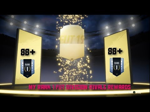 MY RANK 1 FUT DIVISION RIVALS REWARDS (DIVISION 5) FT INSANE 88+ WALKOUT