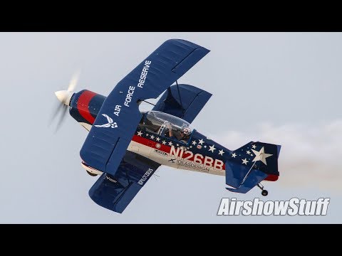 Billy Werth Pitts S-2C Aerobatics - Thunder Over Louisville 2018