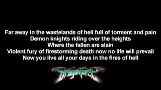 DragonForce - Once In A Lifetime | Lyrics on screen | HD