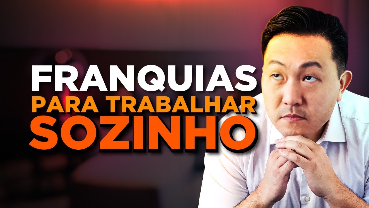4 Franquias LUCRATIVAS  para TRABALHAR SOZINHO 😎💰