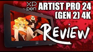 Video thumbnail for XP PEN Artist Pro 24 (Gen 2) 4K REVIEW by Nirami