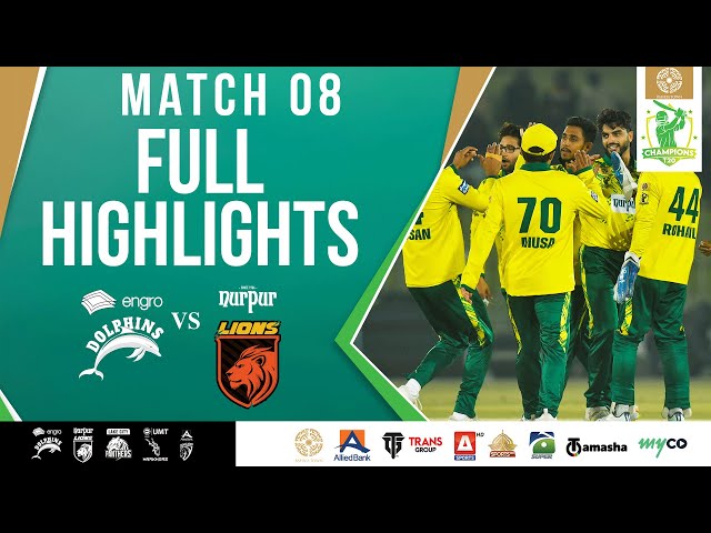 Full Highlights | Engro Dolphins vs Nurpur Lions | Match 8 | Bahria Town Champions Cup 2024 Full Highlights | Engro Dolphins vs Nurpur Lions | Match 8 | Bahria Town Champions Cup 2024
