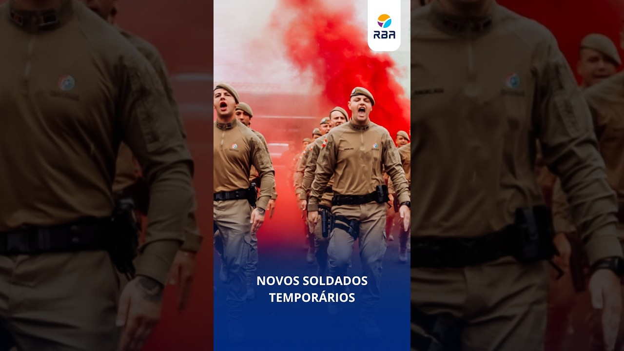 Reforço na segurança: PM forma 948 novos soldados