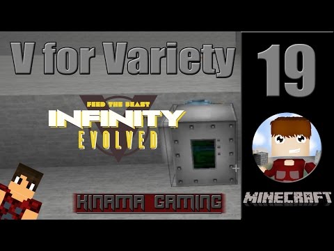 V4Variety FTB Infinity Evolved Expert Mode - 19 - Quarry???