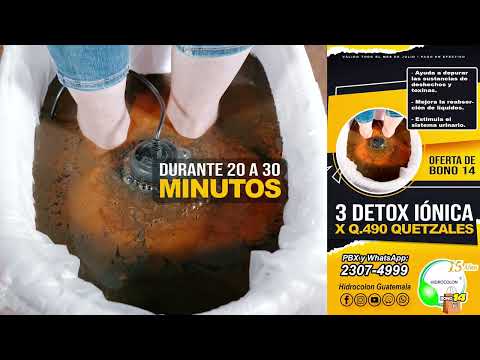 Detox Ionica ⚠️TE SORPRENDERÁ EL RESULTADO FINAL DE ESTE VÍDEO⚠️