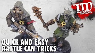 Quick and Easy Rattle Can Tricks