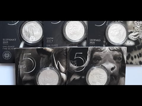Unboxing moderne Silber-Unzen SPEZIAL #003 - Big Five I aus Südafrika